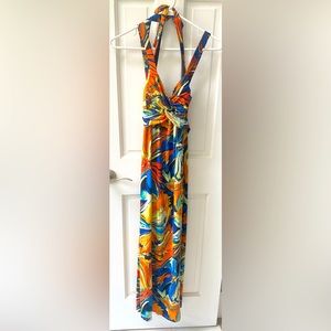 Floor length summer dress